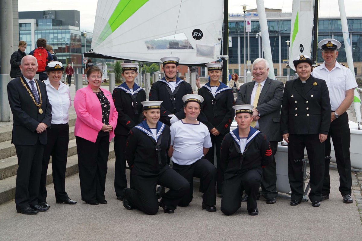 Naming of Our new RS Quest 'City of Belfast 2015' &amp; 'Belfast Tattoo 2015' many years of fun ahead <a href="/SeaCadetsUK/">Sea Cadets</a>