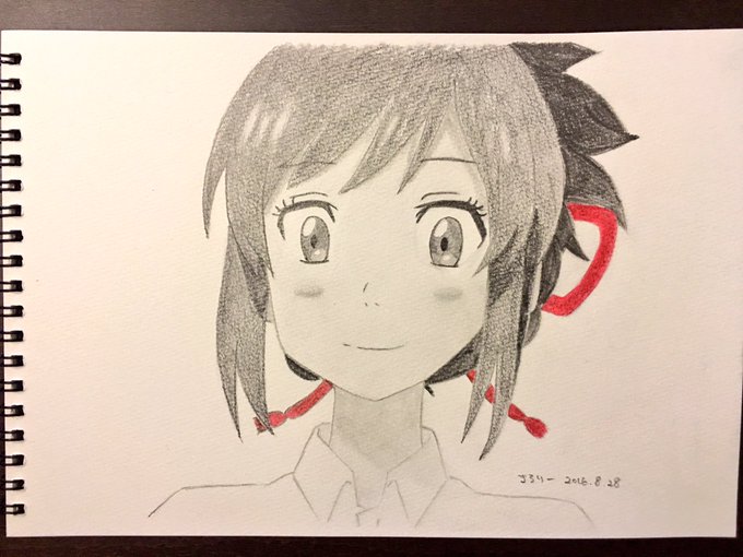 宮水三葉のtwitterイラスト検索結果 古い順