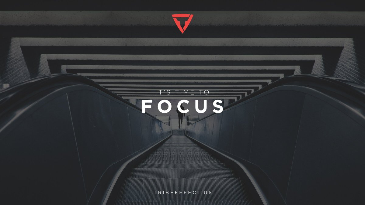 tribeeffect's tweet photo. It’s time to focus. #tribeeffect #mindset #focus https://t.co/l8oUQM46F6