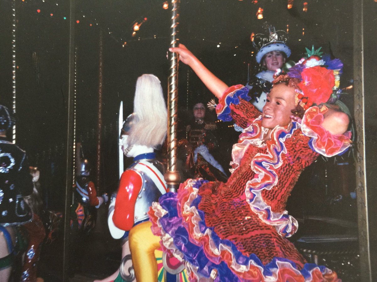 SF_Chandler's tweet image. In 1990, I posed for London Madame Tussaud's "Carnival Girl" here are some newly-found and unseen pictures...