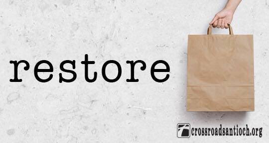 pstrjack's tweet image. We are not just restored from our sins when we accept Christ... 
We are restored to a place of power and authority!