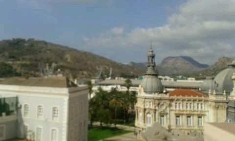 CarmariaMM's tweet photo. Vistas desde La Catedral Santa Maria La Mayor.#Cartagena #catedralrestauracionya https://t.co/r0O5TNW29l