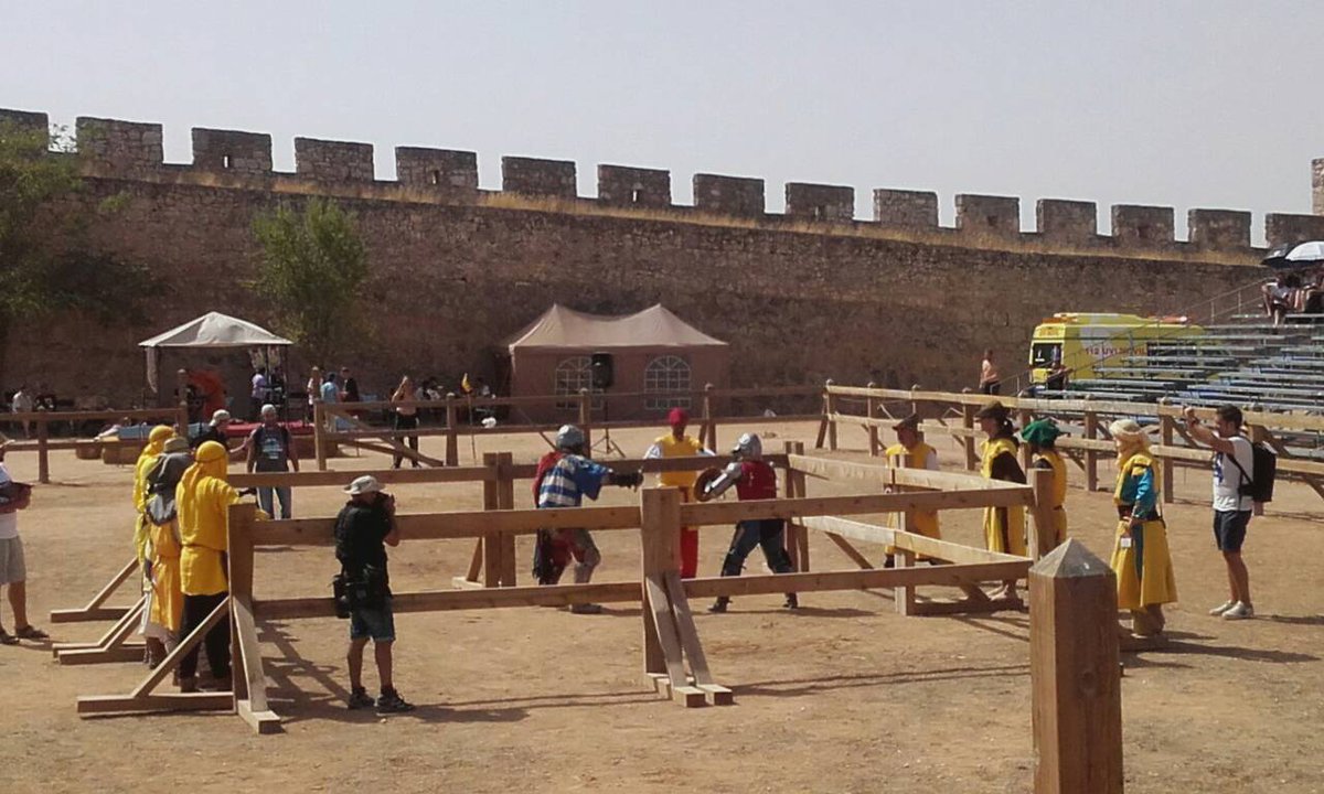 Mañana intensa de duelos en el II Torneo Internacional de Compate Medieval