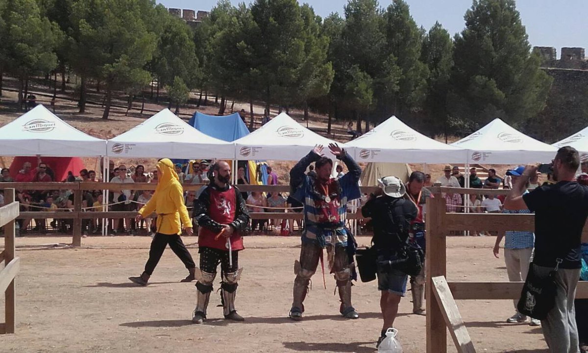 El ucraniano gana la medalla de oro en los duelos de modalidad de espada larga. ¡Enhorabuena! #DesafioBelmonte