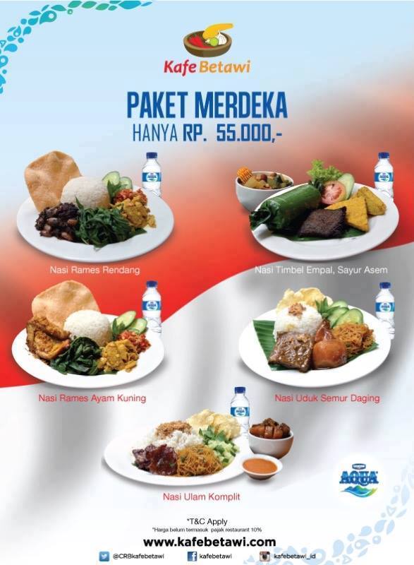 MallOfIndonesia's tweet photo. Makan malam ala betawi hari ini di Kafe Betawi MOI yuk! ada varian paket terbaru lho! https://t.co/HQG8dVq6Of