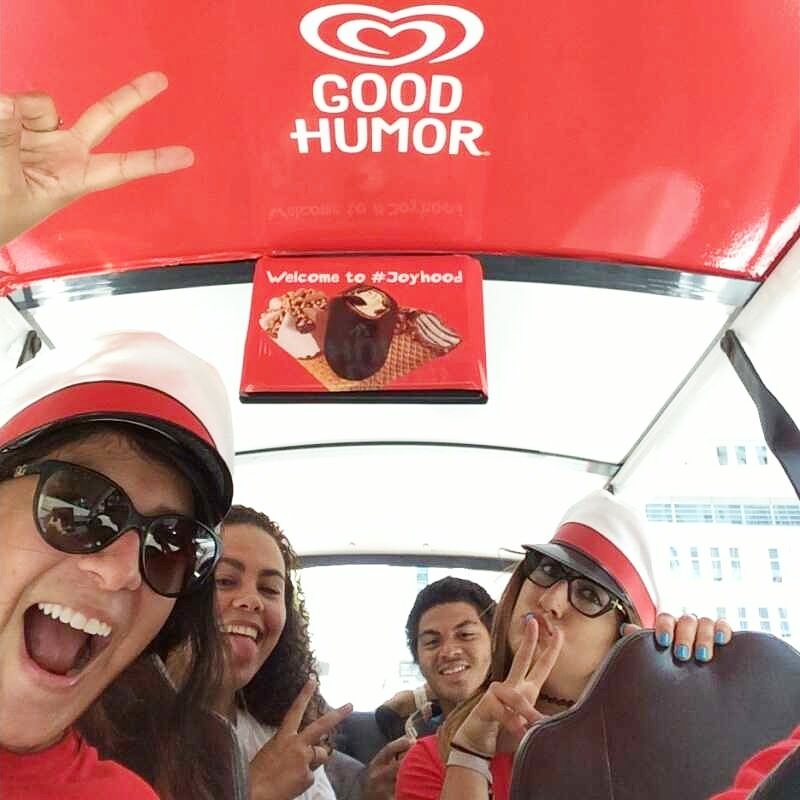 freebeecellus's tweet photo. Welcome to #JoyHood with @GoodHumor bringing joy &amp; smiles since 1920! Believe the rumor #freeicecream @freebeemiami https://t.co/eVF5EtMTA4