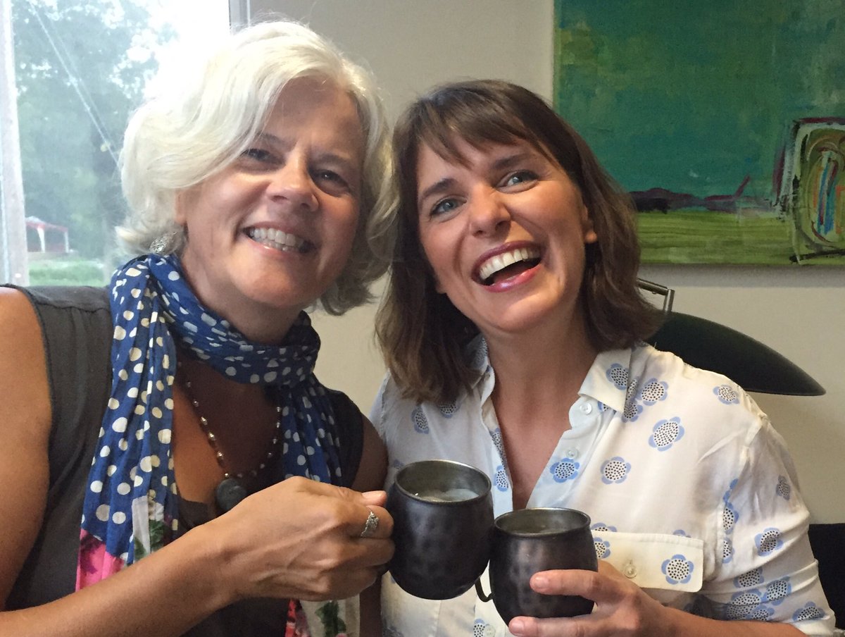 papergirlmacy's tweet image. So great visiting fellow @littlebrown author @chefandthef Vivian Howard  in her test kitchen #BestMealEver #FallBook