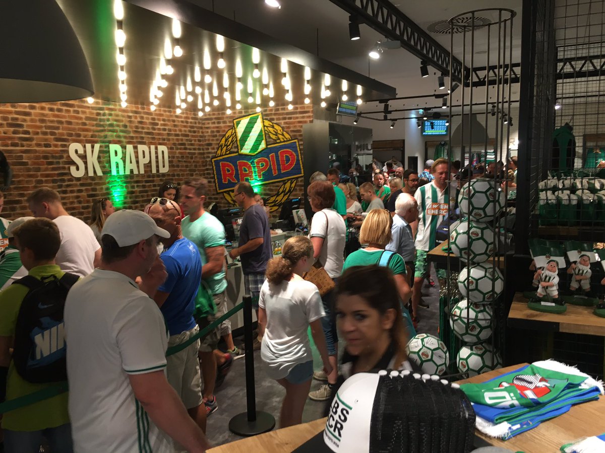 SK Rapid Wien on Twitter "Voller Betrieb in unserem neuen