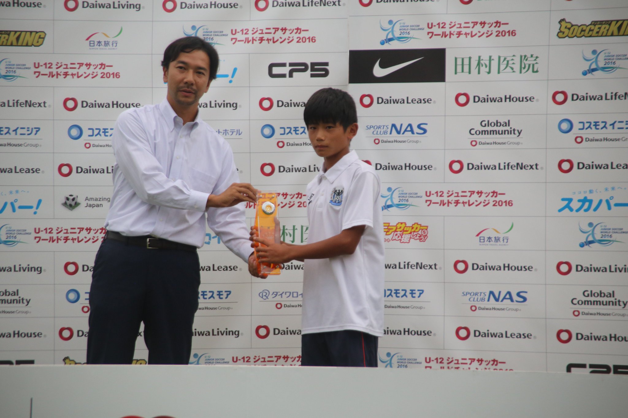 ジュニアサッカーワールドチャレンジ U 12ジュニアサッカーワールドチャレンジ16の大会得点王 は 期間中7ゴールを記録した南野遥海選手 ガンバ大阪 ジュニア に Gamba Official Jswc16 T Co Esq2sr1bss Twitter