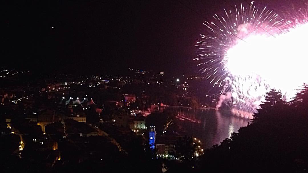 riva_summer's tweet photo. Hope everyone enjoyed the fireworks in Riva last night for nottedifiaba! Amazing snap taken by one of our customers! https://t.co/XcM73RpywW