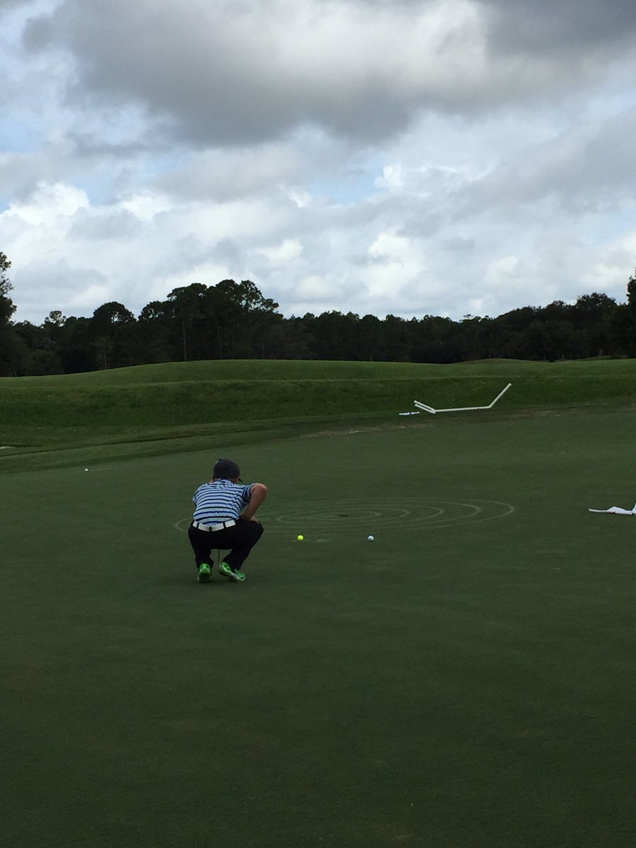 AaronLeachGolf's tweet photo. Very excited! Going to @TPCSawgrass for the @DriveChipPutt Regional Finals. Finished 1st yesterday @WGVillage https://t.co/1MH5pswgB2