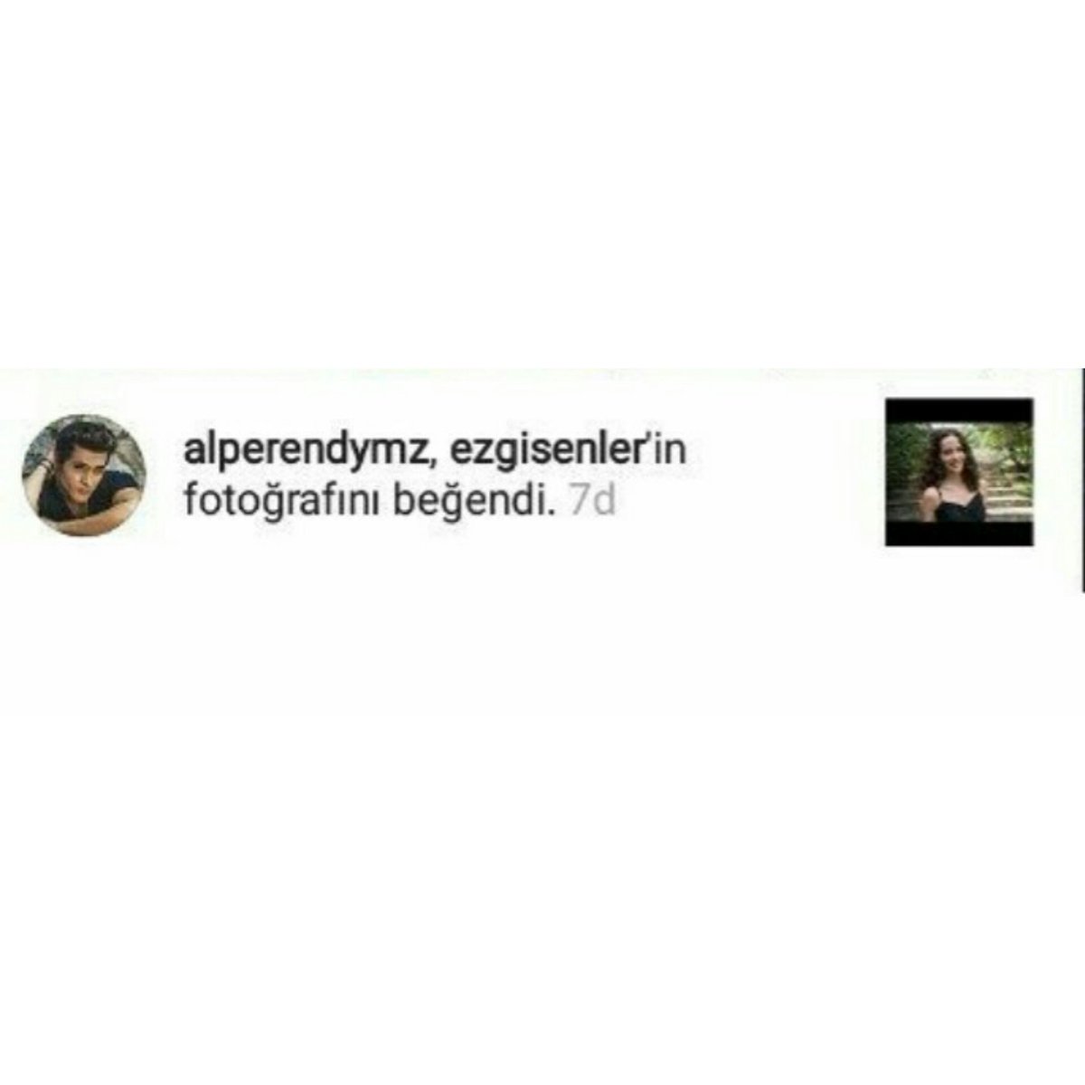Demek miniğinin fotosunu beğendin, ÇILDIR CANEL. #EzgiŞenler #AlperenDuymaz