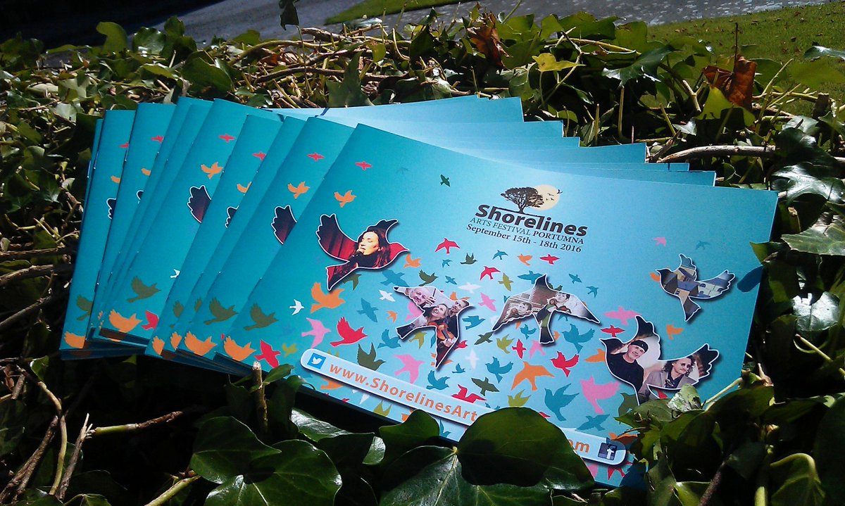 shorelinesarts's tweet photo. Hot off the press. 2016 @shorelinesarts brochure is here! Pick up your copy around town or at the @IrishWorkhouseC https://t.co/NwzKyZj4fI