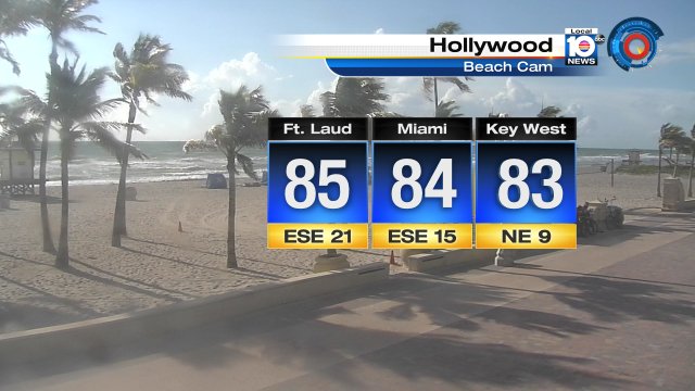 Down right windy across South Florida. Hold on to your hats! #Flwx https://t.co/i6B4USbl1a