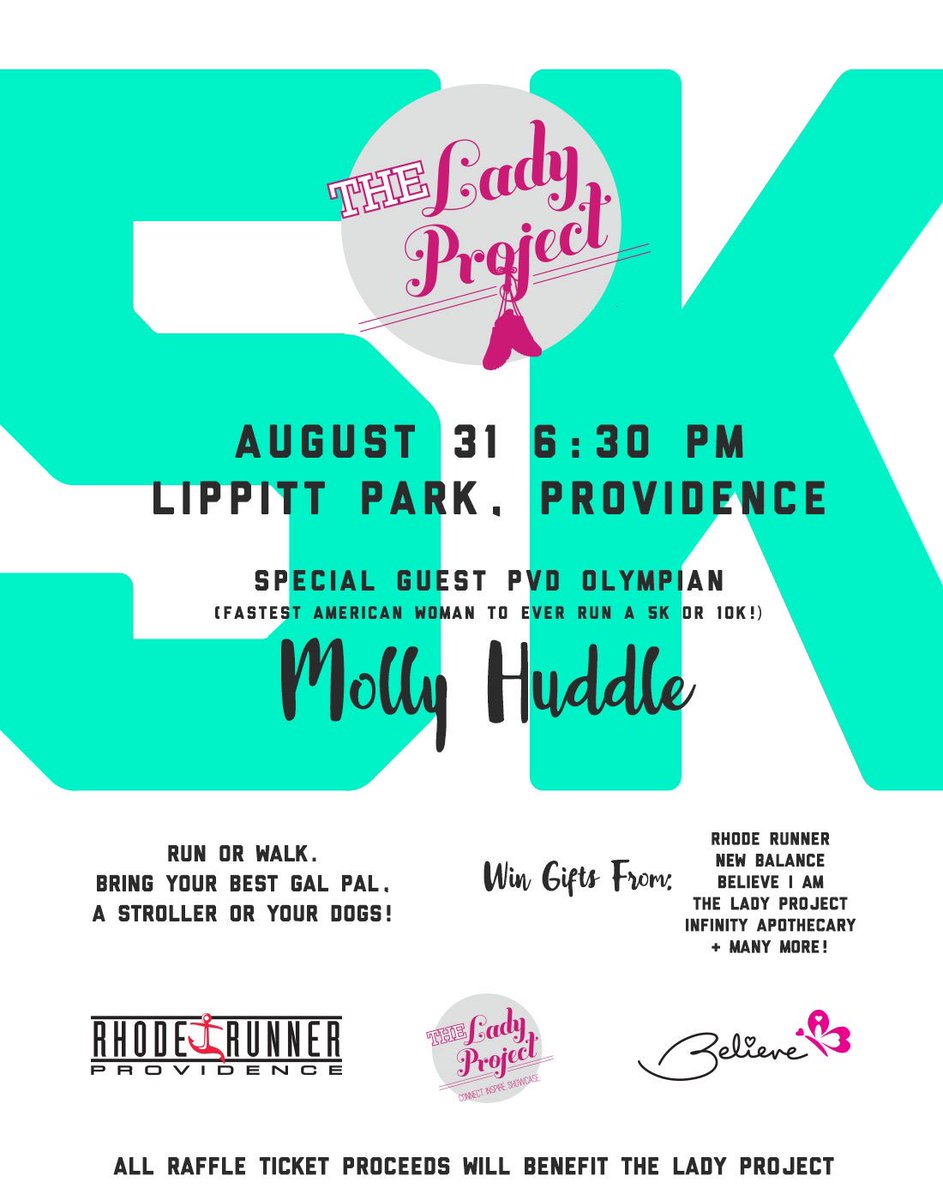 RunwithRo's tweet image. #Providence the Blackstone Blvd 5k on Wednesday will be your chance to meet &amp;amp; run w/ local superstar @MollyHuddle !