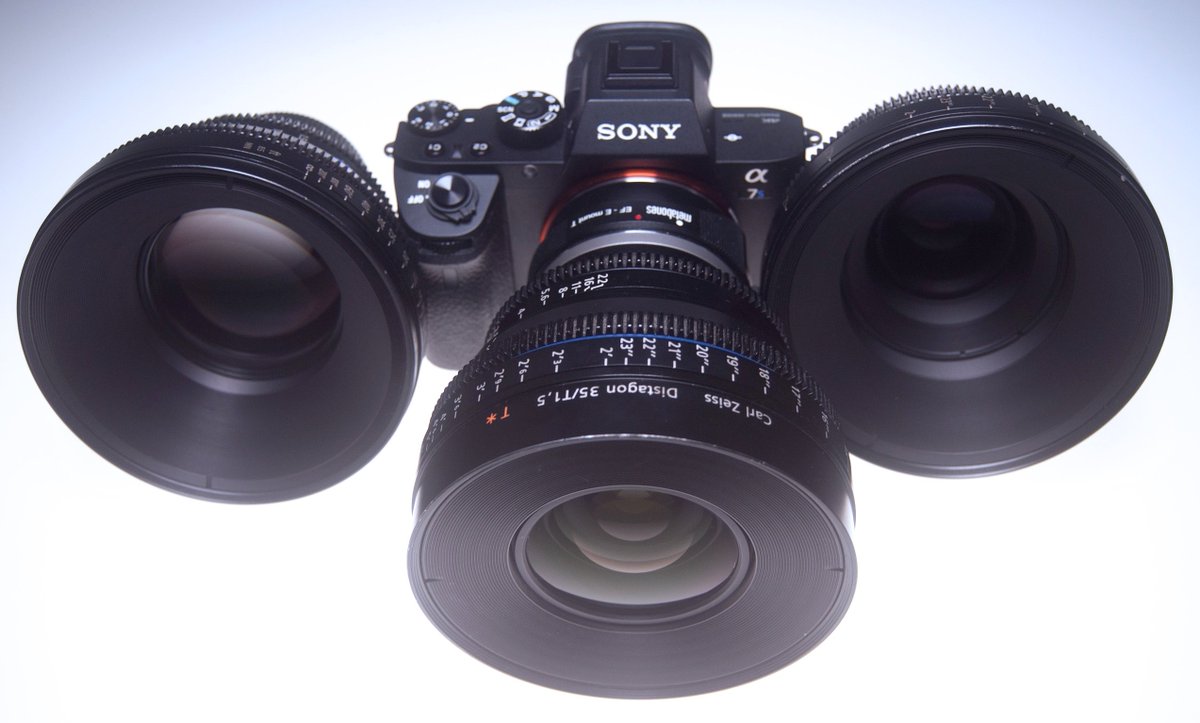 facetmedia's tweet photo. Zeiss Compact Prime CP.2 Super Speeds available for rentals with Sony a7SII and Metabones IV Canon EF adapter. https://t.co/ncDCqFW0vF