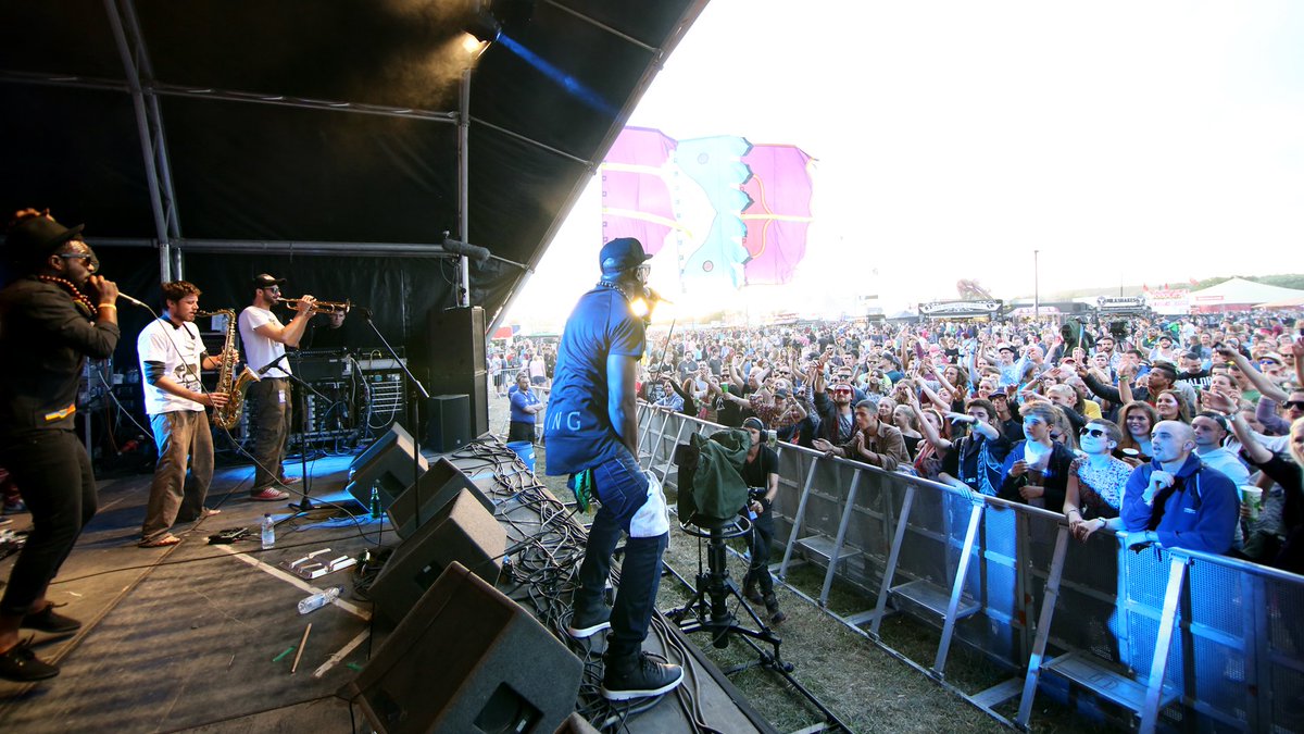 BBC Music Introducing (@bbcintroducing) on Twitter photo YES to K.O.G and the <a href="/ZongoBrigade/">Zongo Brigade</a> - bringing the energy to the last sunset of #RandL16 🎶🎶 YES to K.O.G and the <a href="/ZongoBrigade/">Zongo Brigade</a> - bringing the energy to the last sunset of #RandL16 🎶🎶