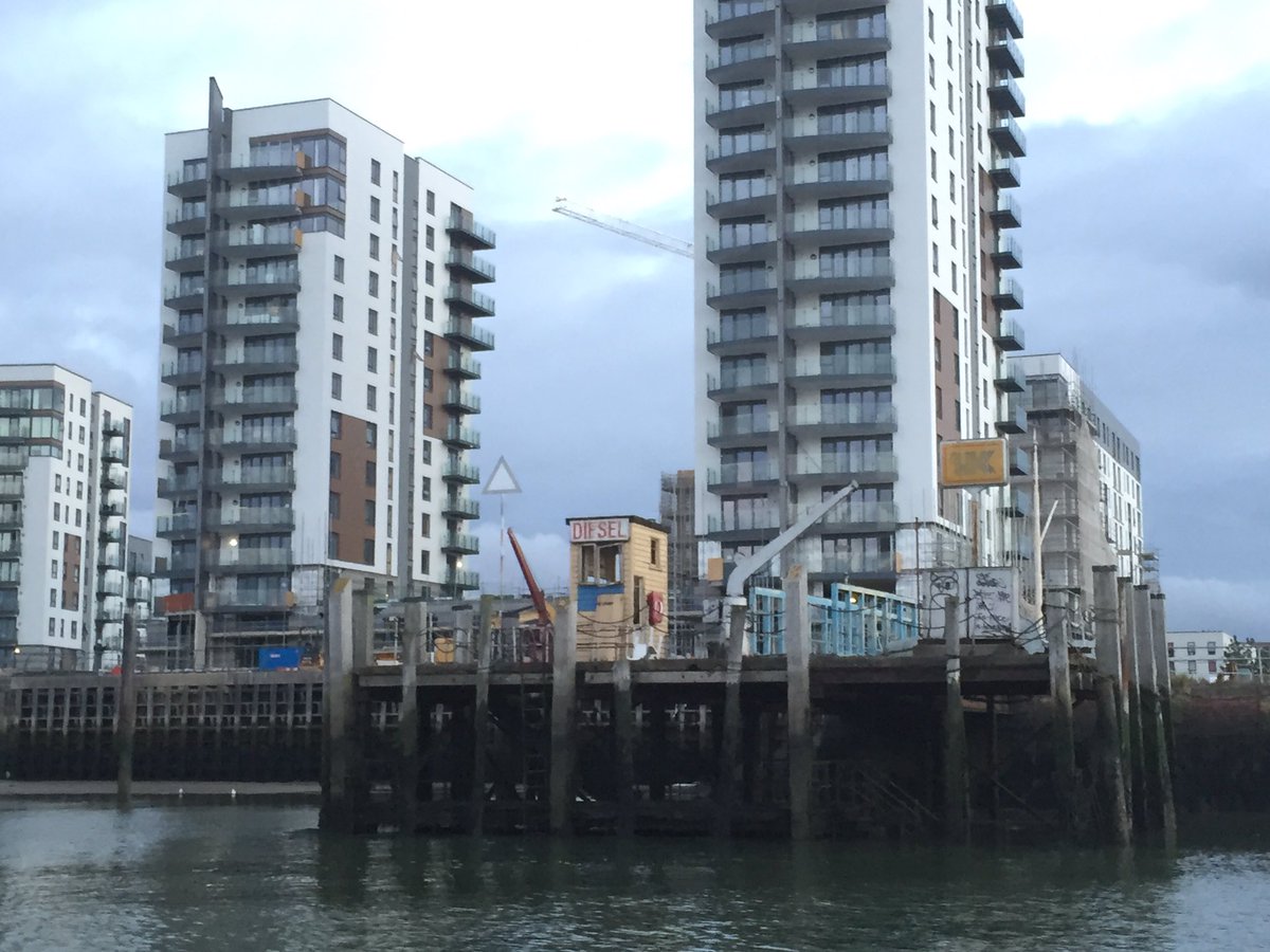 The changing face of the river #Medway