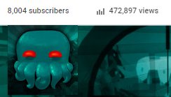 CthulhuToo's tweet photo. The #CthulhuCrew passed 8,000 last night! Thank you all SO MUCH!! You guys rock my socks :3 https://t.co/iCDgTwrVUh