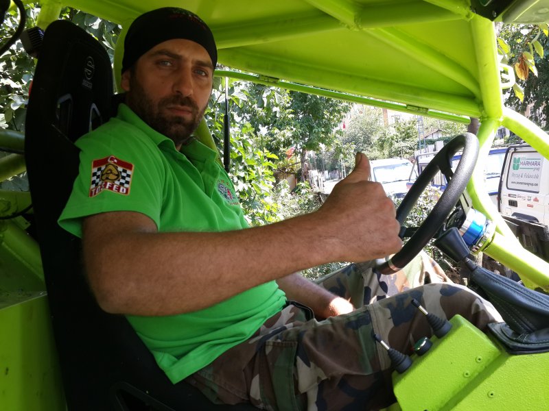 AbarTurk's tweet photo. Böyle Başladık Dostlar... Bir Hayaldi ve Şuan Gerçek Oldu... #Türkiye'de İlk Buggy Lisanslı Trial Yarış Aracı. https://t.co/cohyIpqwWk