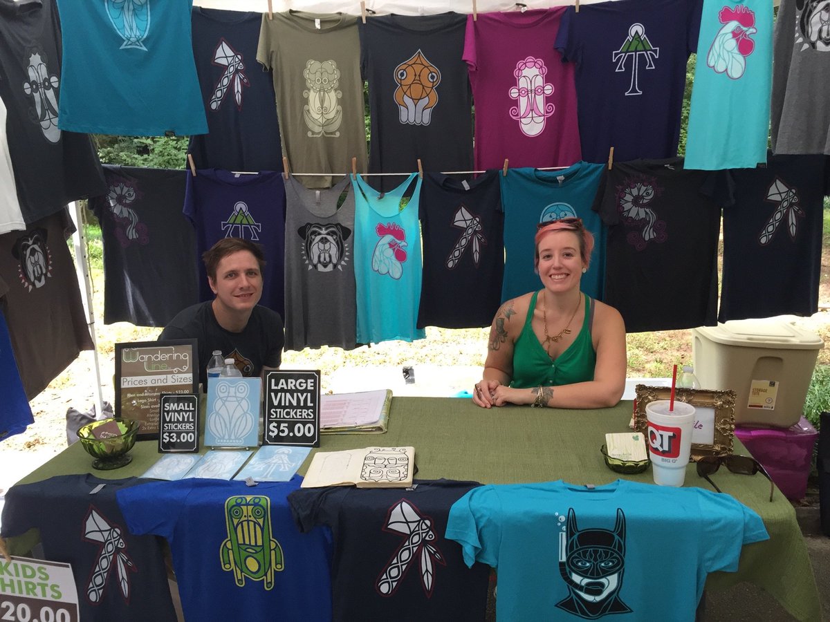 Wanderingline's tweet photo. Come say hello at @GPSummerShade! Festival starts back up now. #GrantPark #WhereDoYouWander #GPSSF2016 https://t.co/jtwJm6pTS1