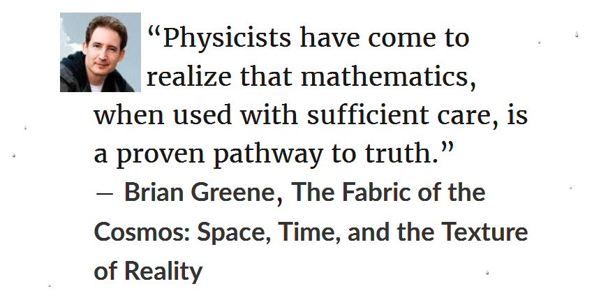 Physicists have come to realize....