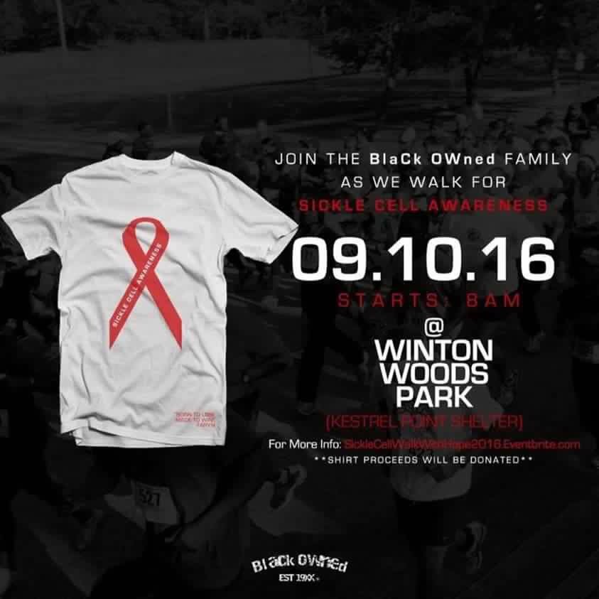 HeiselTasha's tweet image. Sickle Cell Walk. Sept 10,2016 in Cincinnati, Ohio
