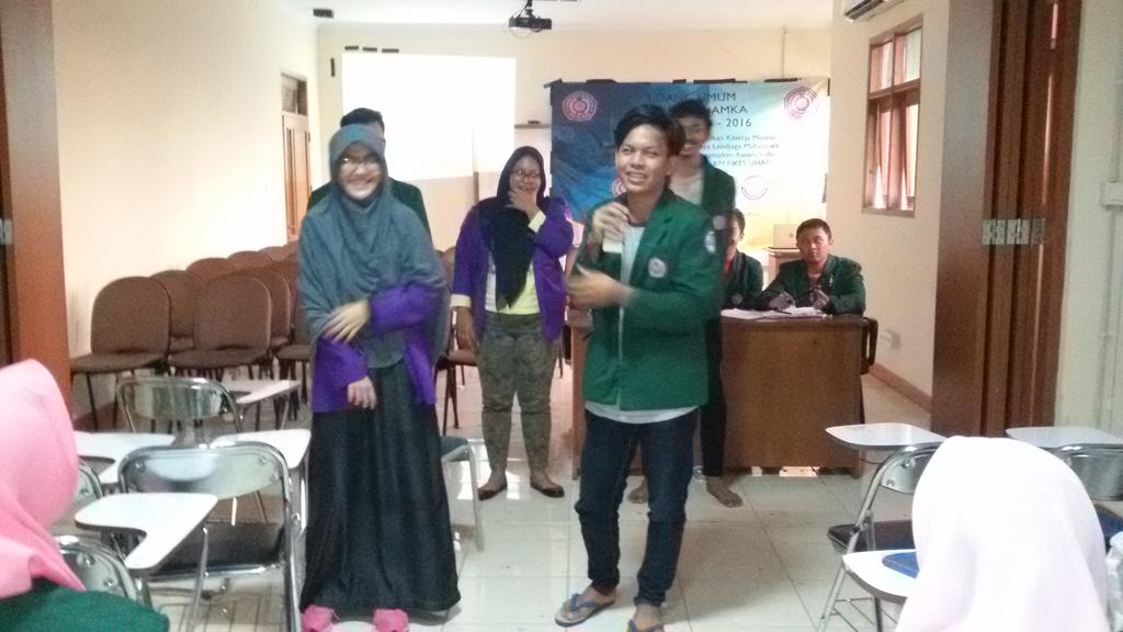 28.8.16 Selamat Kepada Debby dan Mita yang dipilih atas hasil musyawarah DPM yang baru menjadi Ketua dan Sekertaris