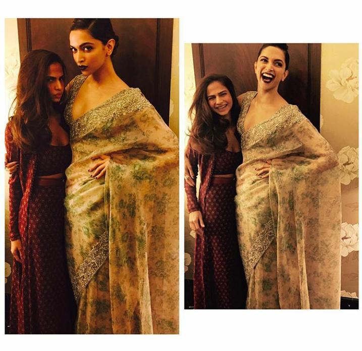 deepikaddicts's tweet photo. [PICS] Deepika Padukone with @shaleenanathani and @Danielcbauer! #TeamGoalse https://t.co/oObwtrAWI0