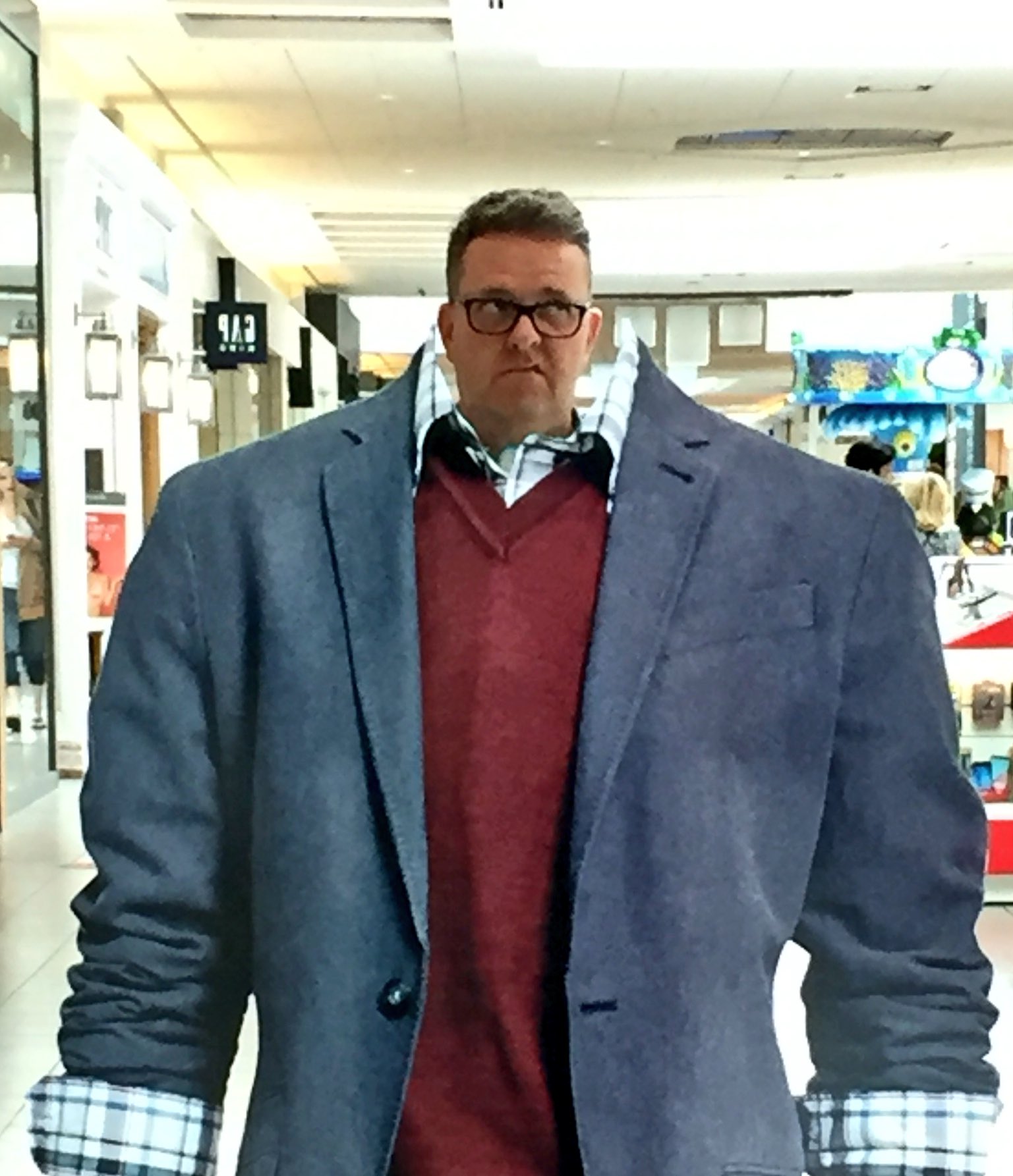 when a shirt is too big