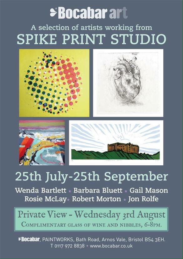 A selection of my original prints are hanging in <a href="/BocaBarBristol/">Bocabar</a> alongside my friends from <a href="/spikeprint/">Spike Print Studio</a> !