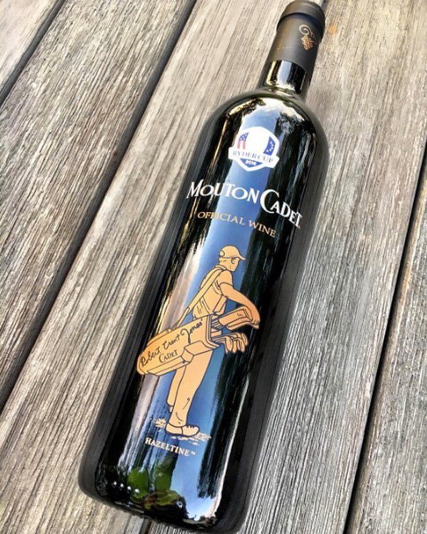 RTJ2GolfDesign's tweet photo. Do you love wine? Then you need to get your hands on this Limited Edition Mouton Cadet Ryd… https://t.co/VssyfSCisj https://t.co/JDy7qmMb0a