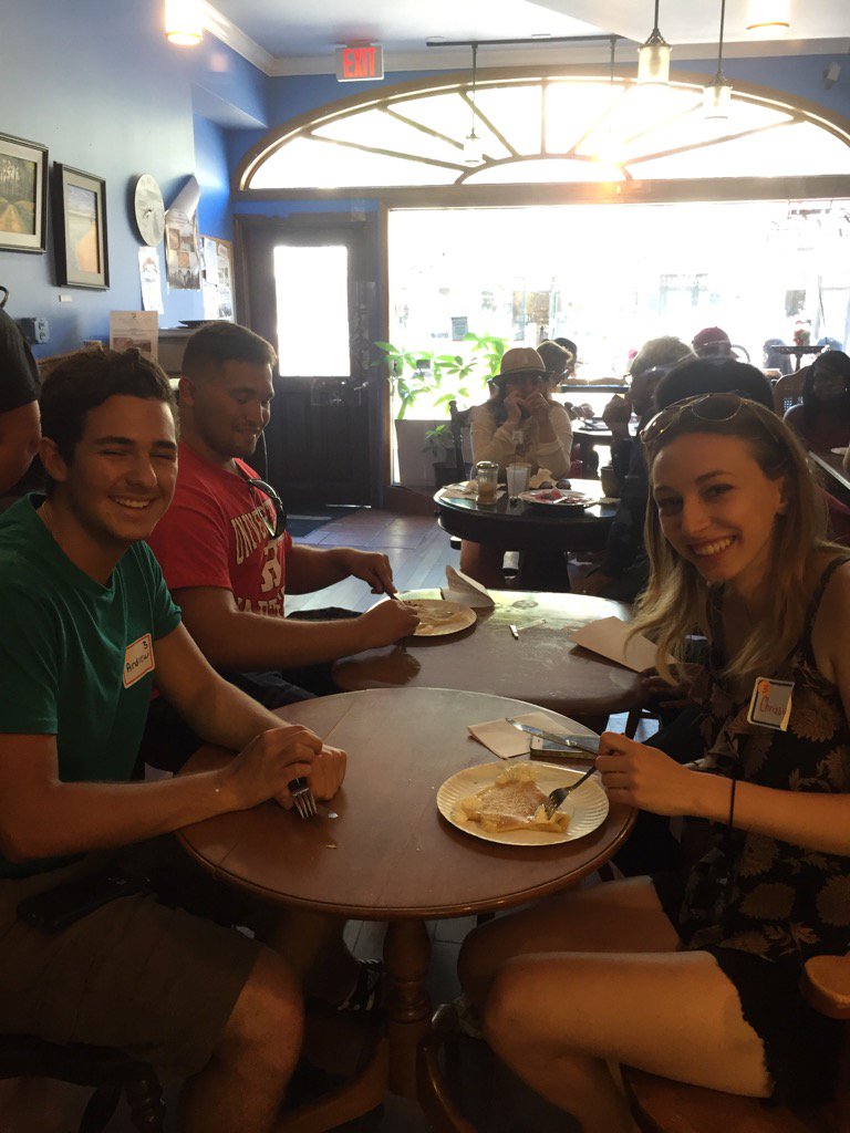 Barbhaines's tweet photo. La Petite France. 1st stop on our Taste of Hartford. #liftoff2016 https://t.co/Y5LX6r02il