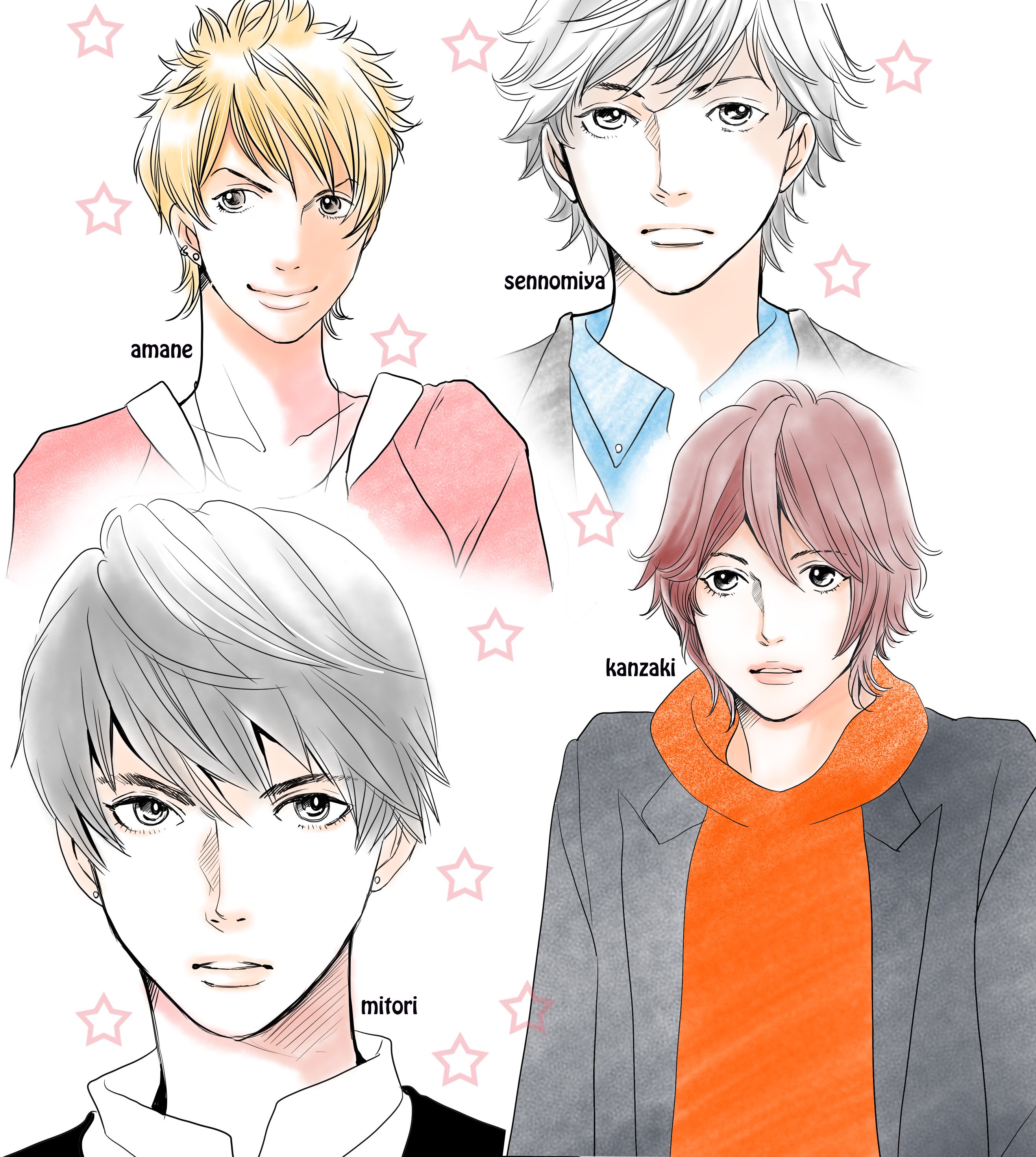 神尾葉子 恋愛アプリ 花より男子 F4とファーストキス に新キャラのデザイン描きおろしました 楽しかったです なぞの仮面をつけて現れるf4とはちがう4人組 こちらも楽しんでいただければ よろしくお願いします T Co 9gfyisuqlp Twitter