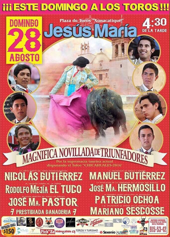 Hoy JesusMaria, <a href="/nicolas_gut/">Nicolas Gutierrez</a>, <a href="/ElTucoOficial/">Rodolfo Mejía</a>, <a href="/JoseMaPastor12/">Jose Maria Pastor</a>, <a href="/mnuel_gutierrez/">Manuel Gutierrez.</a>,JMHermosillo, <a href="/8a_pato/">Pato villi 8a</a> y @MSescosseA