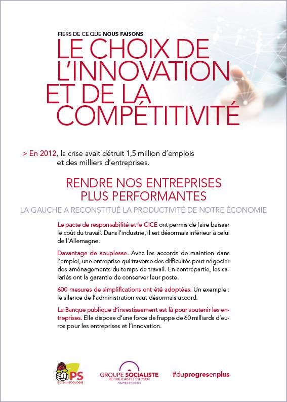 GaucheHollande's tweet image. .@fhollande c&apos;est une France avec des entreprises plus performantes ! #FH2017 #DuProgrèsEnPlus 🇫🇷