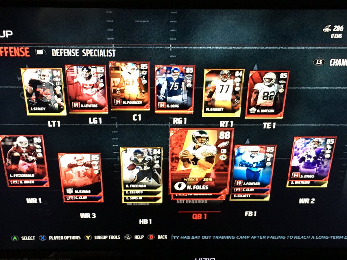 JChimera36's tweet image. #Madden17 #MUT17 #MUTWeekend