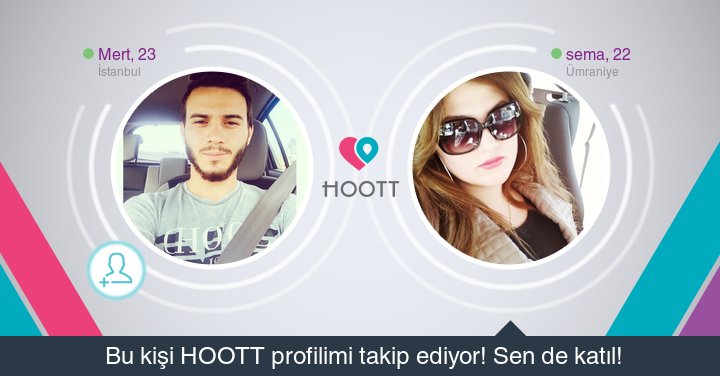 #HOOTTapp HOOTT süper! Takipçilerime gözat hemen. HOOTT ile eğlen! goo.gl/jPUaB0