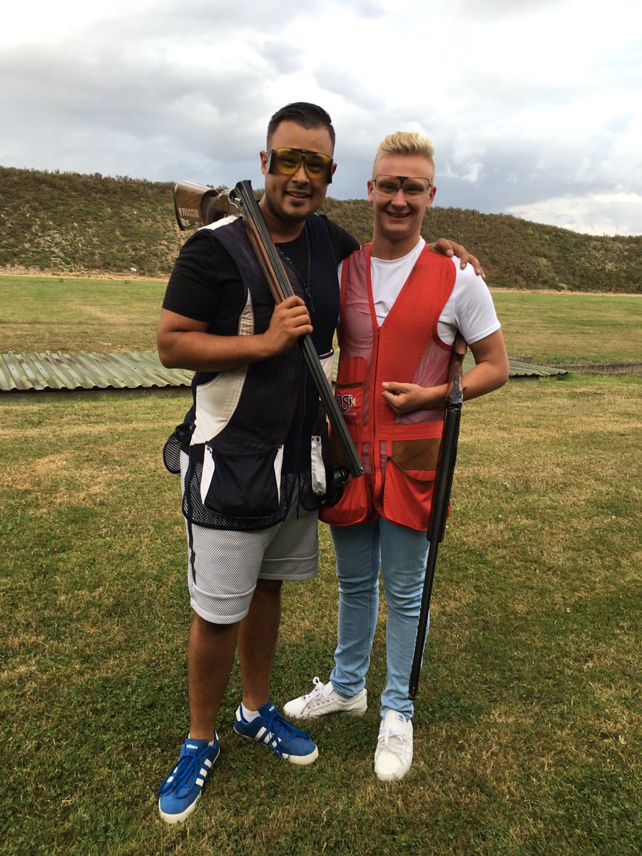 After 25 targets shoot off between Aaron &amp; Natan the Brit UT Champ today is Nathan Hales #IAmTeamGB