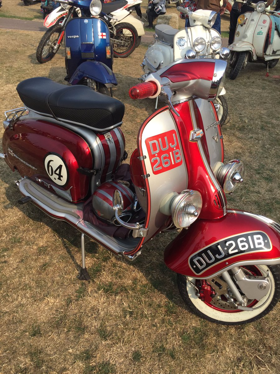 lucy_acred's tweet photo. @Plastikmod one of mine from the #IOW #MatchingHelmets #CandyRed https://t.co/nUCjYffgFA