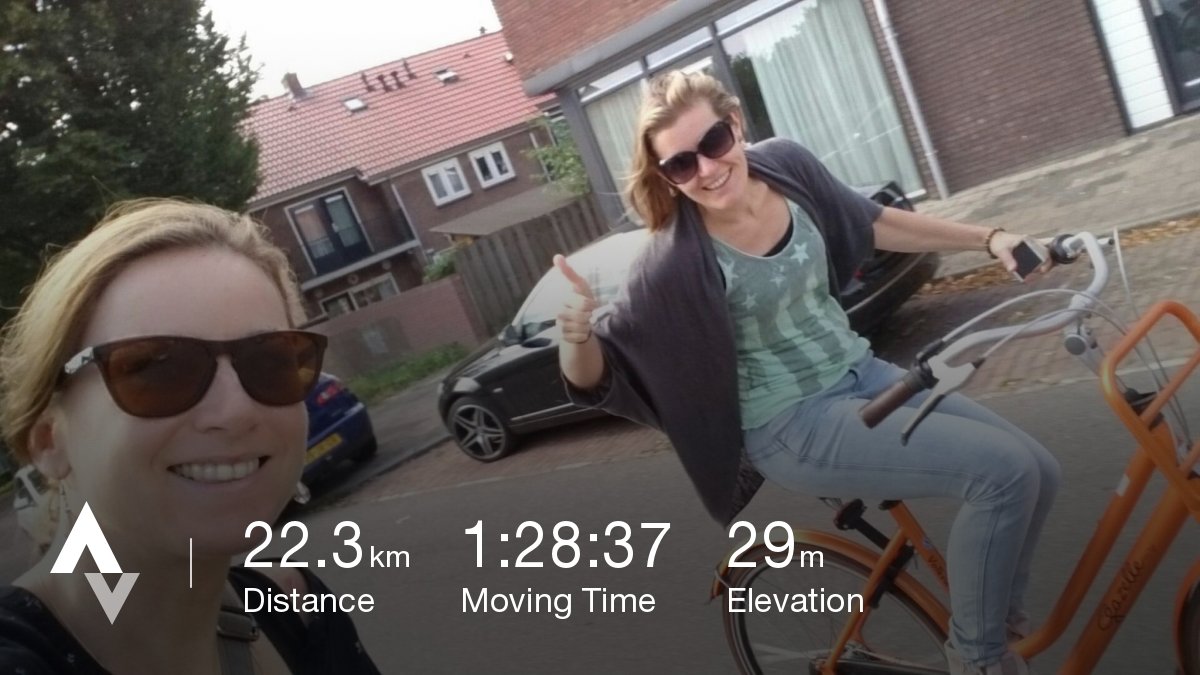 Strava's tweet photo. We're so glad to see Dutch cyclist @AvVleuten back on the bike after that scary crash. https://t.co/1PwFhHBrmR https://t.co/bd0xMRGsm0