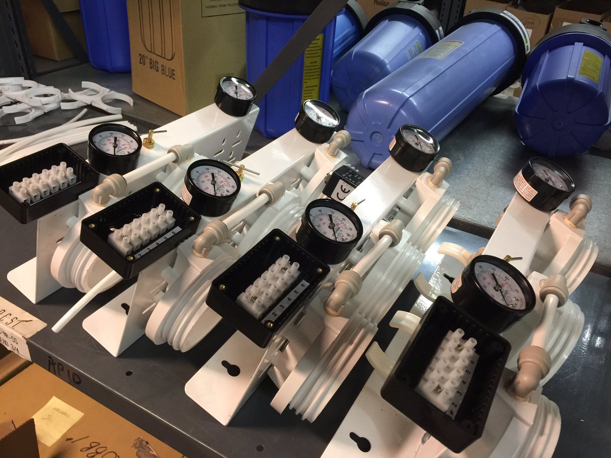 ClearlySWater's tweet image. Production is finally catching up!!! It has been a crazy busy summer. Thanks everyone for the great  support.