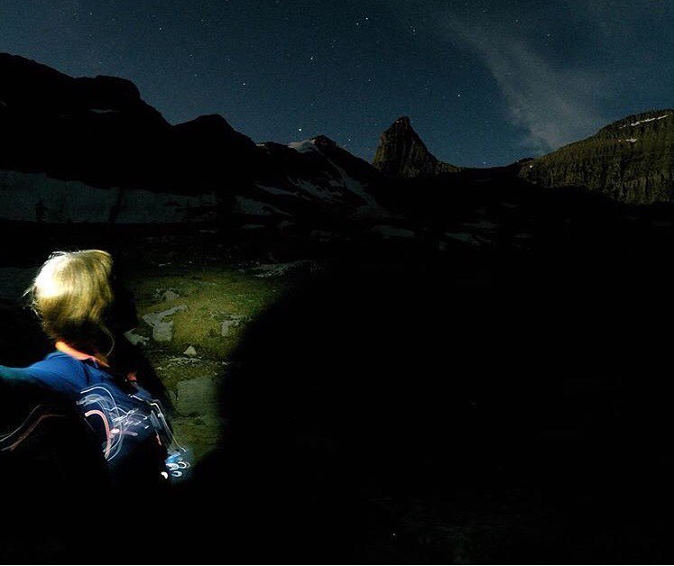 bcbackcountry's tweet photo. A clear night spent at #TalusLodge with views of Shark Fin. Photo: @sueshih // #myBCbackcountry https://t.co/jsZkmdC607