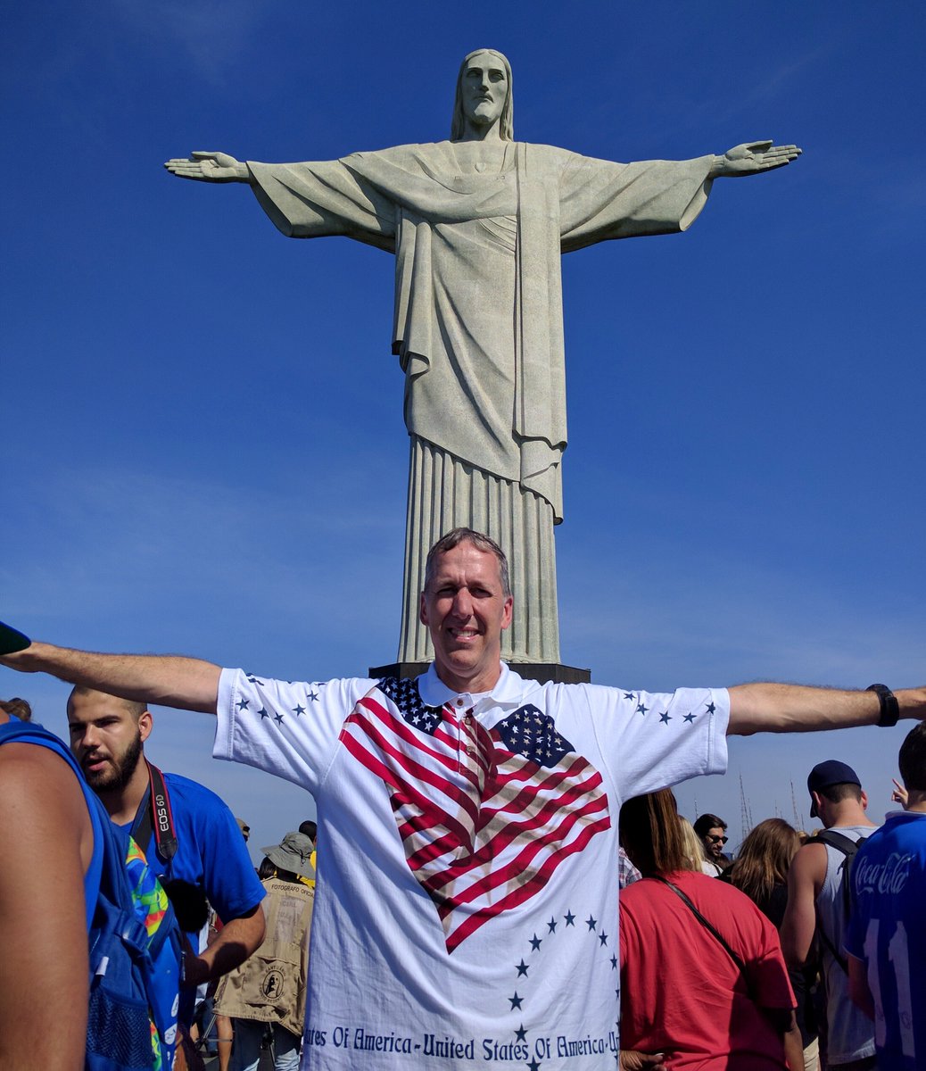 theflagshirt's tweet photo. We're still hanging out in Rio!! #Rio2016  #TeamUSA https://t.co/wH6htz7P7B https://t.co/9MO8XWNNCW