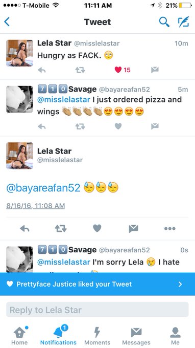 When Lela star tweets back 💁🏼🙋🏼❤️ https://t.co/nztRabj6fr<a href="/tag/gg4"class="tags"><span>#gg4</span></a><a href="/tag/indoorhomegrown"class="tags"><span>#indoorhomegrown</span></a>