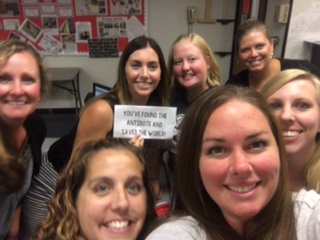 EmilyBundon's tweet photo. We saved the world!
#mpstechfest16 https://t.co/vMRDq0aYSe