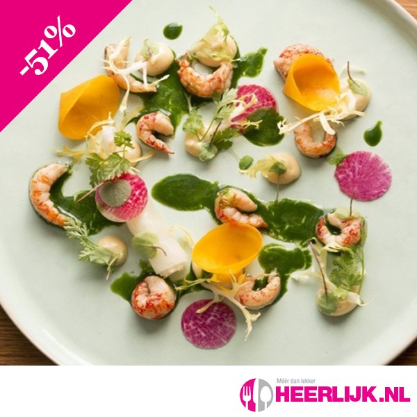 Bij <a href="/RestaurantFris/">Restaurant Fris</a> word je verrast met 6-gangen incl. amuses voor € 39,50! Check: bit.ly/2bf73zf