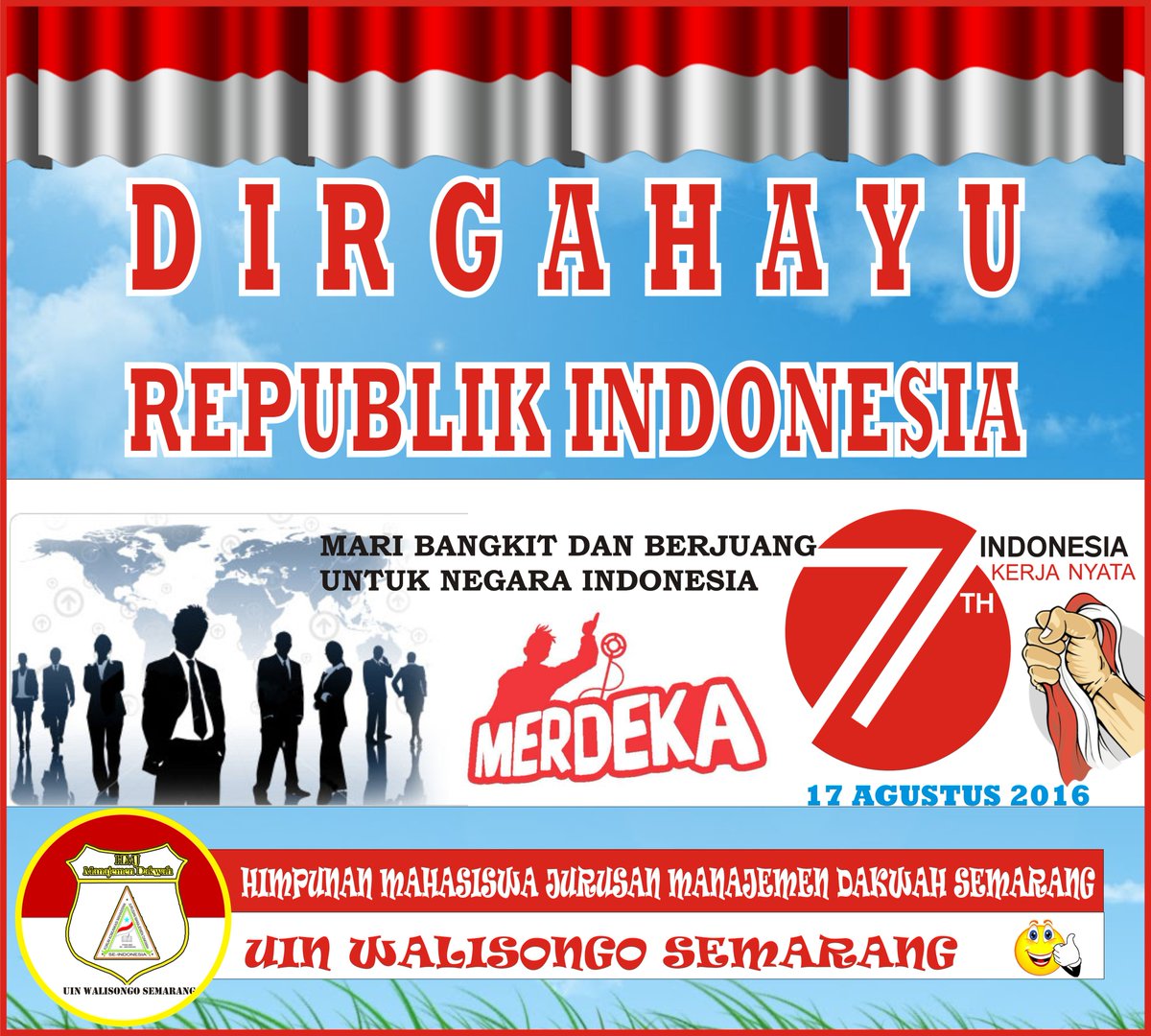 MdSemarang's tweet photo. dirgahayuu republic indonesia.. 71 tahun.. ayo kerja nyata,
#HUTRI71 #manajemendakwah @MdSemarang #mdsemarang https://t.co/f1sgoZ30VO