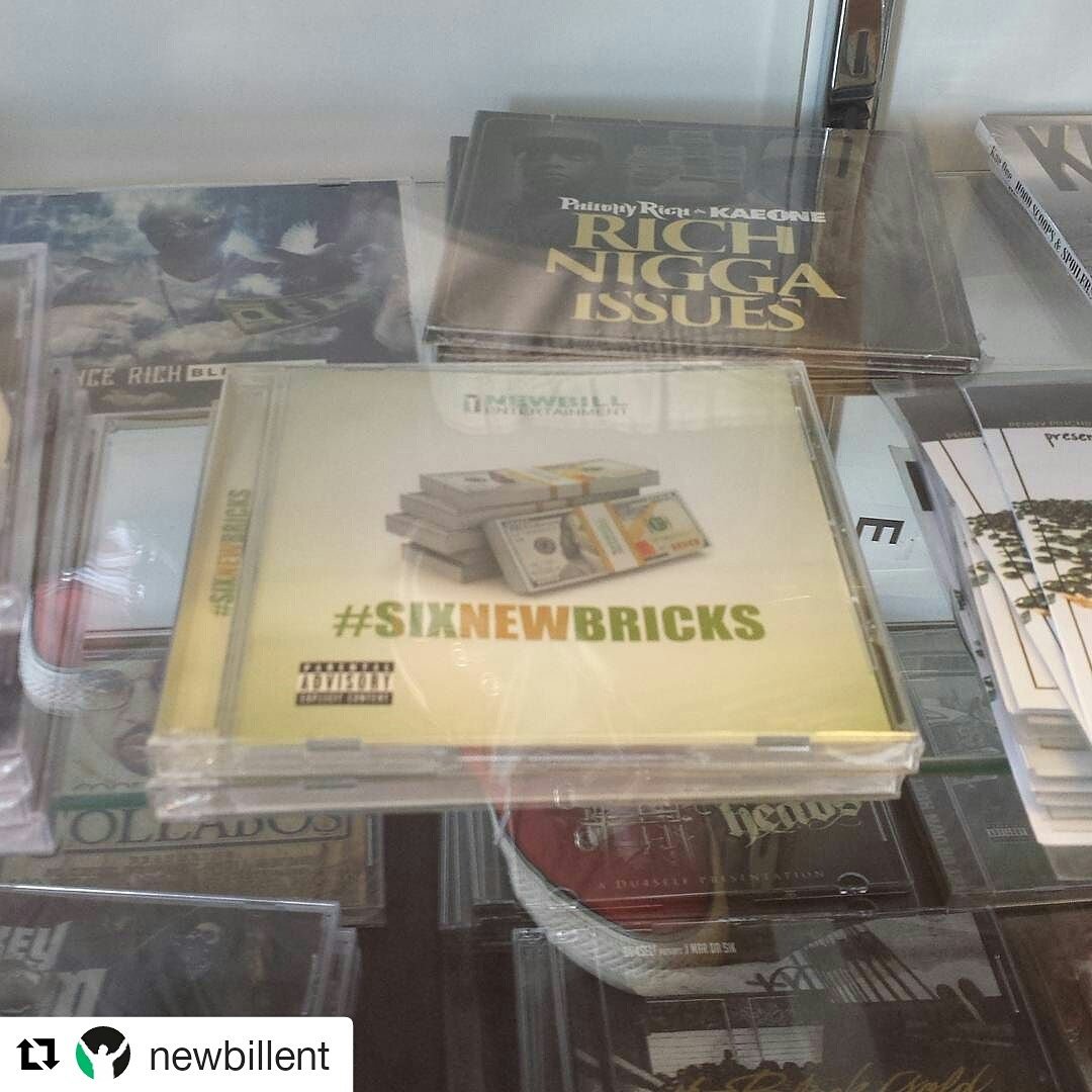 NewbillEnt's tweet photo. #SixNewBricks EP is now available at Penny Pinchin Records in Seattle! Shout Out to @206robross #PennyPinchinRecords https://t.co/ZBj6keBl5D
