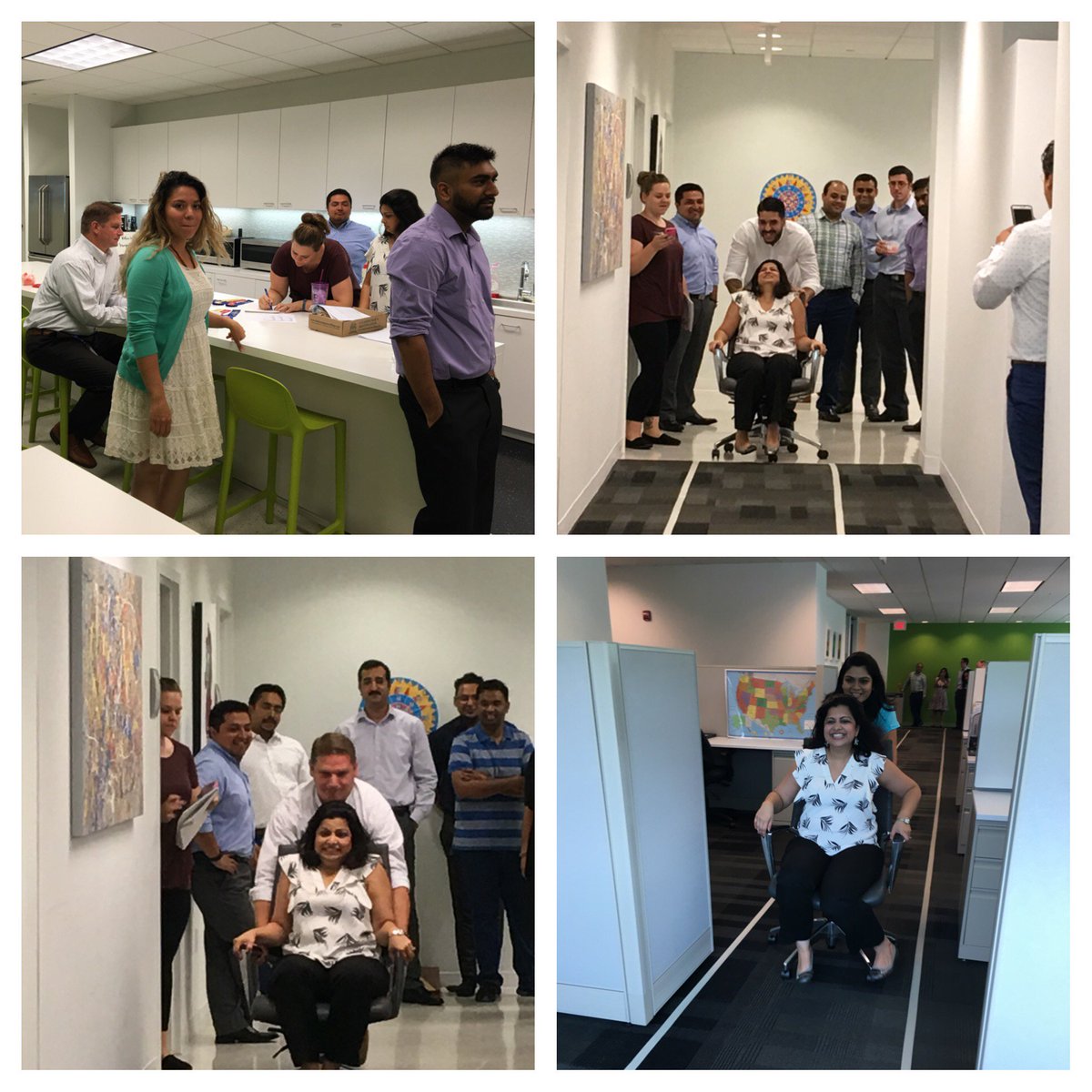 Artech_LLC's tweet photo. Our employees had fun 2day #ArtechOlympics #OfficeOlympics w #ChairSprint #Cornhole #RubberbandArchery #IWork4Artech https://t.co/2pVxhJUUDh
